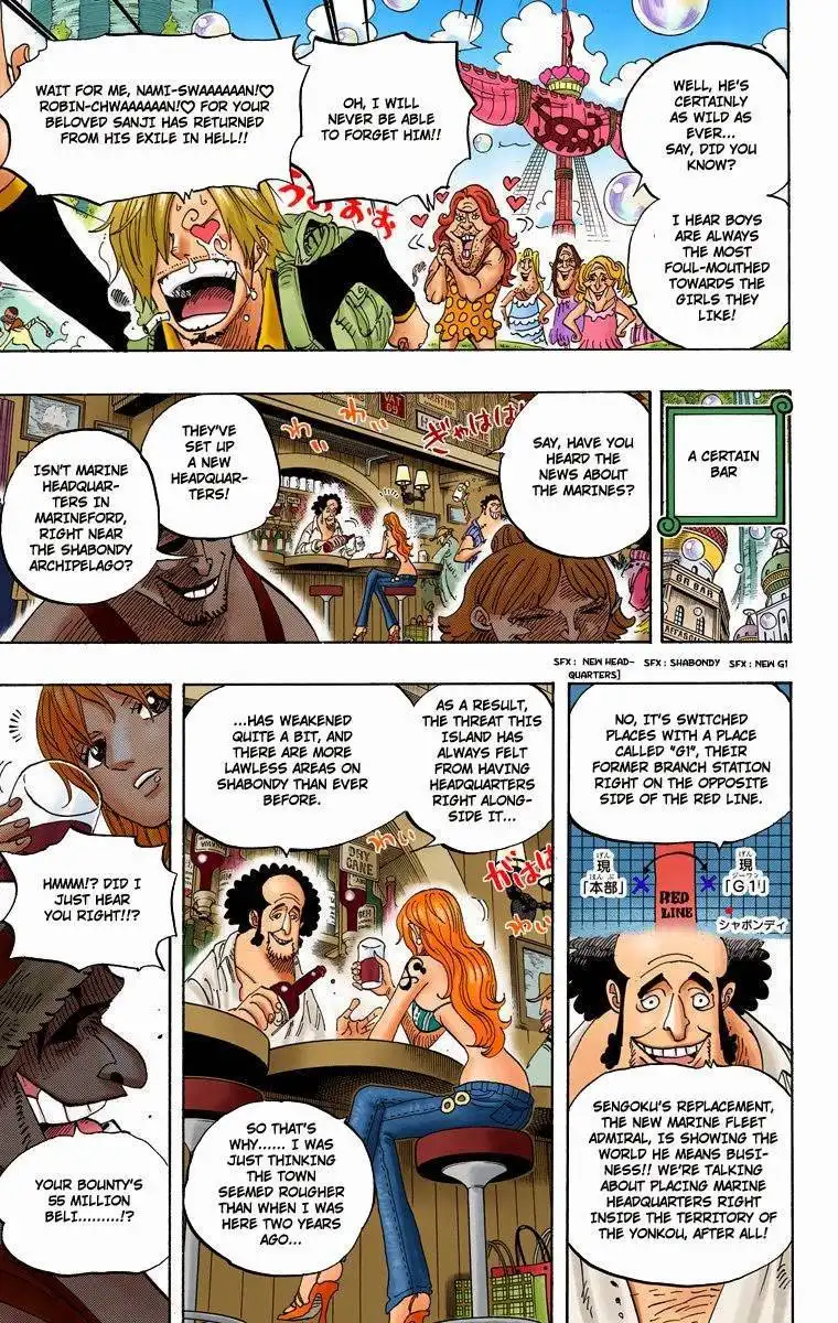 One Piece - Digital Colored Comics Chapter 598 9